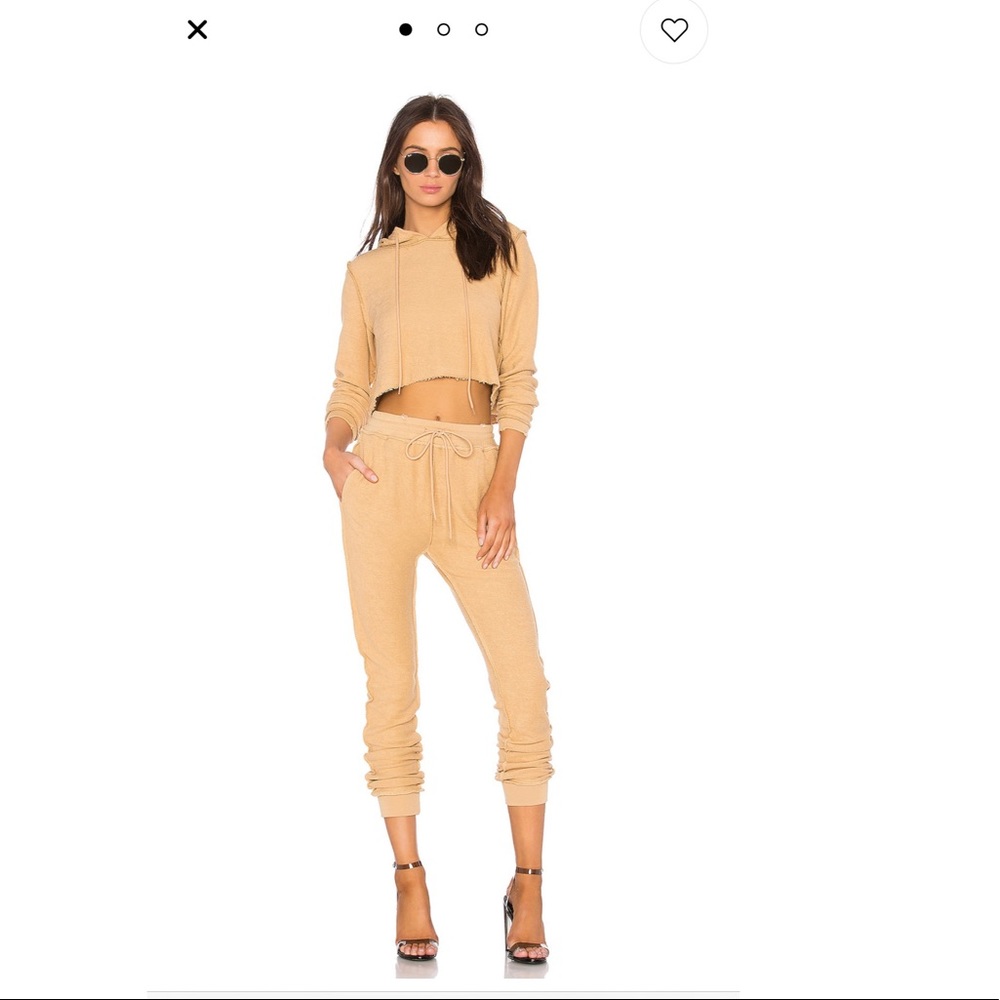 DG Sweatsuit in Camel Khaki